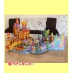 値下げ！　楽しく制作！　知育玩具　紙製パズル　お城　人魚姫