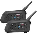 Mihono мотоцикл in cam 6Riders (2 шт. комплект ) V6Pro. класс версия touring 6 человек парные 2 человек одновременно телефонный разговор Bluetooth интерком 1200M 12 час телефонный разговор GPS/DSP функция установка 