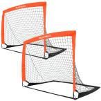 Size:124×94cm_Color:124×94cm orange 2 шт. комплект [REFREEZE(li свободный z)] складной футбольные врата место хранения сумка имеется салон наружный двоякое применение портативный (124×94c