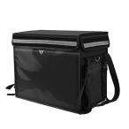 Size:44L_Color:ブラック デリバリーバッグ 配達用 バッグ 44L 大容量 保温 保冷 耐荷重 防水 お寿司 ピザポーチ 出前 宅配デリバリー用 リュック 折りたたみ (4