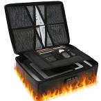 Octantis выдерживающий огонь сумка для бытового использования выдерживающий огонь водостойкий [ бесформенный не делать & dial тип ] ключ имеется выдерживающий огонь кейс взрывобезопасный предотвращение бедствий большая вместимость важное документы хранение ценный товар box ручная сумка предотвращение бедствий сумка 