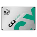 Size:2TB_Style:CX2 (TLC) Team встроенный SSD 2TB SATA3 2.5 дюймовый 7mm толщина CX2 серии Япония внутренний 3 год стандартный гарантия T253X6002T0C101