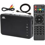 メディアプレーヤー 4kマルチメディアプレイヤー 最大解像度3840*2160p 動画・音楽・映像再生プレーヤー SDカード/USBメモリ/外付けハードディスク対応 HDMI接続