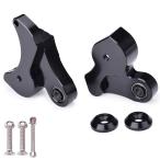 Color: черный LEDISHUN низкая подвеска комплект Yamaha XMAX 300 XMAX 250. применение пара есть улучшение задний низкая подвеска тяга ( чёрный )