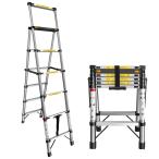 Size:1.7m+2m(5 уровень +6 уровень )_MaterialType: нержавеющая сталь сталь DayPlus эластичный стремянка лестница устойчивость двоякое применение стремянка самый длинный 1.7m 5 уровень +6 уровень стремянка складной складной эластичный нержавеющая сталь сталь держать 