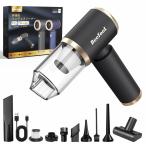 Color: черный [ новинка ] портативный очиститель многофункциональный автомобильный пылесос беспроводной 25000Pa мощный всасывание сила BeeTool[ дуть .../ втягивает / воздушный насос / воздух вытащенный ] портативный уборка 