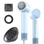 Color:スカイブルー 【全て揃っている】PLUZZ ドライヤー SE 【美容師監修】速乾・軽量・美髪 2.7億高濃度マイナスイオンヘアケアと強力ブラシレスモーター 大風