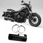 Color: знак + полоса. усиленный версия For Rebel 250 Rebel 500 CMX250 CMX500 rebel250 rebel500 CM250 CM500 2017-2024 для мотоцикла универсальный выхлоп труба протектор 