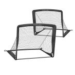 Color: черный 2 шт _Size:124*94*94 [ стандартный товар ]dakaxka футбольные врата складной гол детский футбольные врата салон наружный двоякое применение футзал для гол портативный 