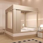 ショッピング蚊帳 Size:幅178×奥行196cm_Style:カーキ 蚊帳 かや 蚊よけ プライバシーテント 全方位ガード 室内カーテン ベッドテント 転落防止 夏の対策 虫よけ ムカデ対策 防虫