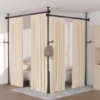 Color: черный _Size:3 paul (pole) KELIXU.. обивка тип разделитель перегородка высота 110~317cm× глубина 110~317cm× ширина 110~317cm.... палка шторная рейка paul (pole) длина 