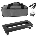 Size:35.5x14cm aluminium сплав 0.36kg супер-легкий mini effector board 35.5x14cm педаль панель текстильная застёжка сумка имеется 