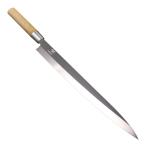 漁川 刺身包丁 柳刃包丁 関西型和包丁 【6Cr16MoV鋼】 【刃渡332】 片刃右利き 料理用 魚刺身料理 ギフトにも最適