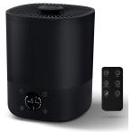 Color: черный [ 2025 новинка AI..UV устранение бактерий ] увлажнитель гибридный ( паровой + Ultrasonic System 1 шт. 2 позиций ) крышка из водоснабжение утечка нет проект отрицательный ион чистка микро 