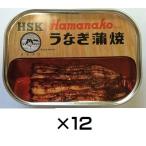 （12缶セット）浜名湖食品 うなぎ蒲焼缶詰 × 12缶セット（AT）（代引不可）（沖縄・離島への発送は不可）