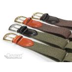 MESSENGER メッセンジャー リボンベルト トラッドファッション復刻版 こだわりのBridle Leather & GEVAERT  杢調無地 / 日本製 / フリーサイズ