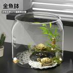  круглый круглый аквариум легкий круглый аквариум аквариум разведение аквариум крепкий повреждение . трудно пластик террариум декоративное растение контейнер стол аквариум вода . интерьер прозрачный растения вода .