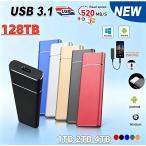 SSD 1TB 外付 ポータブルSSD 外付けハードディス USB-A/USB-C両対応 500GB 超薄型ポータブル ハードディスク 2TB USB3.1 Type-C 対応 スマホ互換可 耐衝撃