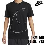 NIKE スポーツウェア DZ2884 010 ブラック 黒 メンズ Tシャツ トップス ロゴ 半袖 SWOOSH ナイキ カジュアル