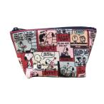 船型デニムポーチD柄