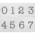 Ħ¶âÍÑ Typewriter Numbers 3mm¡ö¥¿¥¤¥×¥é¥¤¥¿¡¼¥Õ¥©¥ó¥È¿ô»ú¹ï°õ¥»¥Ã¥È ³×/¥ì¥¶¡¼¥¯¥é¥Õ¥È¤Ë¤â*ImpressArt