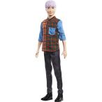 Barbie Ken Fashionistas Doll #154 with Sculpted Purple Hair Wearing  平行輸入