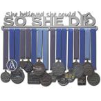 Allied Medal Hanger - She Believed She Could So She Did: 受賞歴のあるディスプレ 平行輸入
