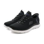 スニーカー スケッチャーズ SKECHERS スリップインズ：サミッツ-ハイレンジ ブラック 黒 232457-BLK メンズ シューズ 靴 23SS