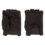 LEZAX(レザックス) JOYFIT ドライビンググローブ 半指人工皮革メッシュ