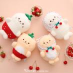 shi... эмблема одиночный товар .....ju-si- клубника чистый вишня мягкая игрушка маленький эмблема .... тюлень симпатичный герой 