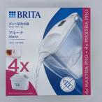 ブリタ 浄水器 ポット ろ過水容量1.25L アルーナ ポット型 カートリッジ 4個付き