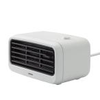 TOPLANDトップランド セラミックヒーター 200W 足元ヒーター 小型 省エネ 速暖 卓上 トイレ 洗面所 脱衣所 転倒防止センサー搭載