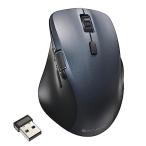 オーム電機PCGEAR マウス ワイヤレス 無線 Bluetooth デバイス3台対応 サイド横スクロール クリック音静か 静音ワイヤレスマウス