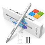Surface ペンSurface用タッチペンwindows 磁気吸着/4096筆圧感知/パームリジェクション機能/右クリック/消しゴム/自動オ