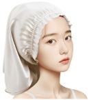 [パラチェイス] シルク ナイトキャップ ナイトキャップ シルク 筒型デザイン 100% シルクナイト ヘアキャップ シルク 摩擦軽減 保湿美髪