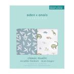 aden + anais essentials(eiten and anei Esse n автомобиль ruz)swa доллар 2 шт. комплект dino jungle 112x11