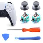 PS5 コントローラー 修理 サムスティック 7in1 ジョイスティック アナログスティック センサー サムスティック モジュール修理部品