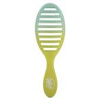 Wet Brush WetBrush( мокрый щетка ) скорость do жизнь .-rugdo on пятно зеленый * голубой 1 шт 