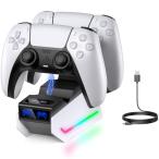 New Bee PS5 контроллер зарядка подставка 2 шт. одновременно зарядка LED указанный лампа есть . зарядка предотвращение USB-C кабель есть Z15