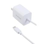 [ сменный товар ] Elecom зарядное устройство Type-C USB-C 20W USB PD соответствует кабель в одном корпусе 2.5m PSE засвидетельствование товар GaN принятие складной штекер ho 