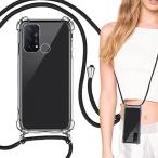 ショッピングoppo reno5 a Oppo Reno5 A ケース クリア 透明 カバー reno5a ショルダー 掛縄け ストラップ付き 斜めがけ 携帯ケース 適用 Reno