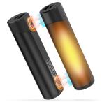 Tekuton 充電式カイロ 2S急速発熱 電子カイロ 12000mAh 大容量 寒さ対策 超軽量 カイロ 充電式 3段階温度調節 電気カイロ