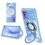 ZTE Libero 5G III кейс прозрачный кольцо имеется MagSafe соответствует магнит установка длина ширина обе соответствует регулируемый подставка 4 угол воздушный 