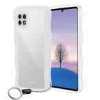 AQUOS sense6 sense6s кейс прозрачный wave SH-54B SHG05 SH-RM19 SH-M19 SHG07 TPU волна 