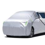 ショッピングタイ ANBEN ボンネットカバー 車カバー ハーフ 半分自動車カバー フロントガラスカバー ボンネット保護カバー 自動車ボンネットカバー 裏起毛タイ