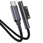Surface зарядка кабель Type-csa- лицо 15V/4A 65W PD быстрое зарядное устройство нейлон плетеный Type-C USB-C Surf