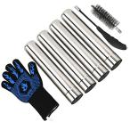 KOMCLUB плита для удлинение дым . дым . труба дровяная печь специальный из нержавеющей стали дровяная печь для аксессуары -тактный 4 шт. комплект дровяная печь удлинение дым .