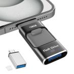 USB память 128GB Appli не необходимо * альбом из фотография сохранение 4in1 Phone соответствует USB память смартфон данные сохранение установленный снаружи память iOS/T
