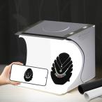 PULUZ 20cm Mini фото Studio складной 1 шт. LED с подсветкой чёрный белый фон me LUKA li фотосъемка box настольный фотосъемка USB подача тока портативный мелкие вещи 