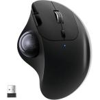Ewin トラックボールマウス Bluetooth/USBレシーバー対応 最大3台接続・ワンタッチ切替 無線マウス ワイヤレス 親指操作 静音